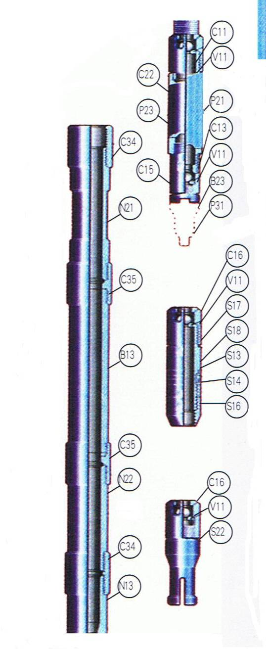 SUCKER ROD PUMP & SPARE PARTS (API 11AX)